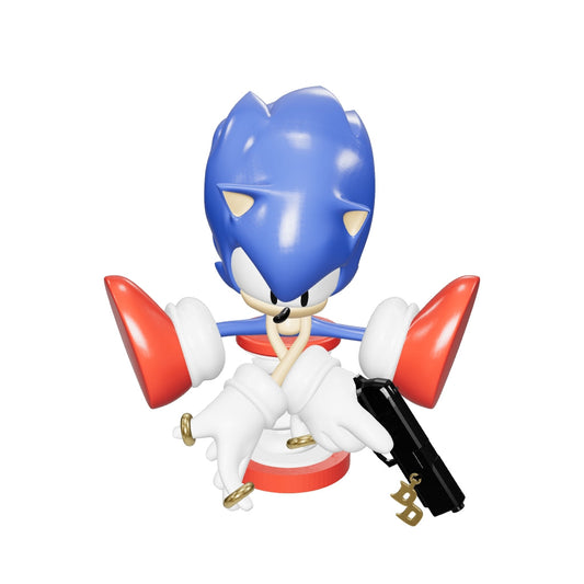 1/1 Sonic w/Gun Figure