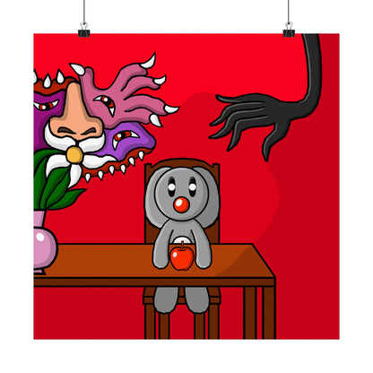 Watching Movies With The Sound Off Poster